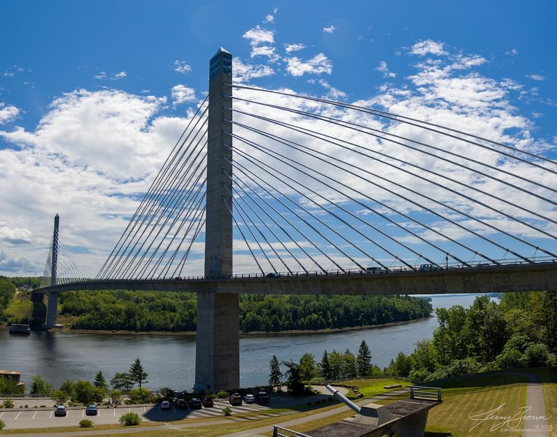 Penobscot Narrows Bridge and Observatory, Maine
