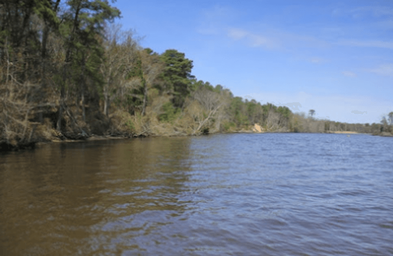 The Dock and the River Access Point