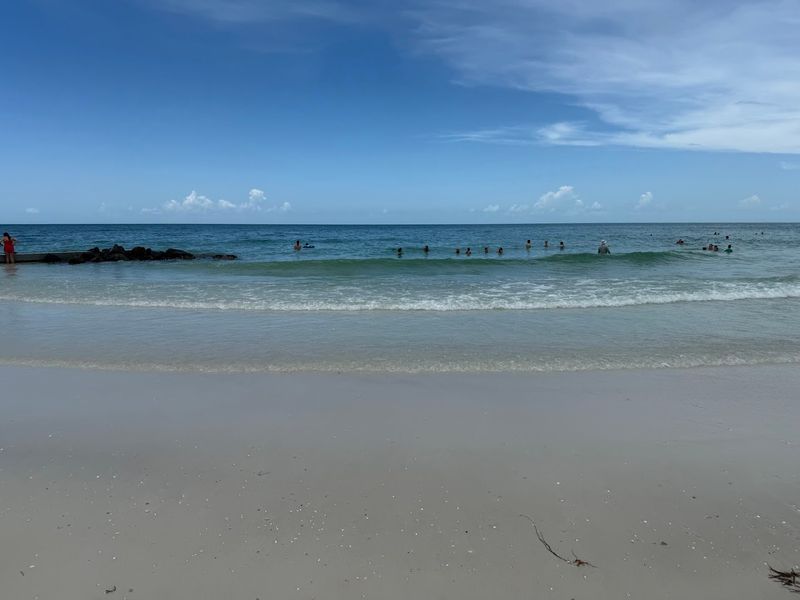 Swimming in Calm, Clear Gulf Water