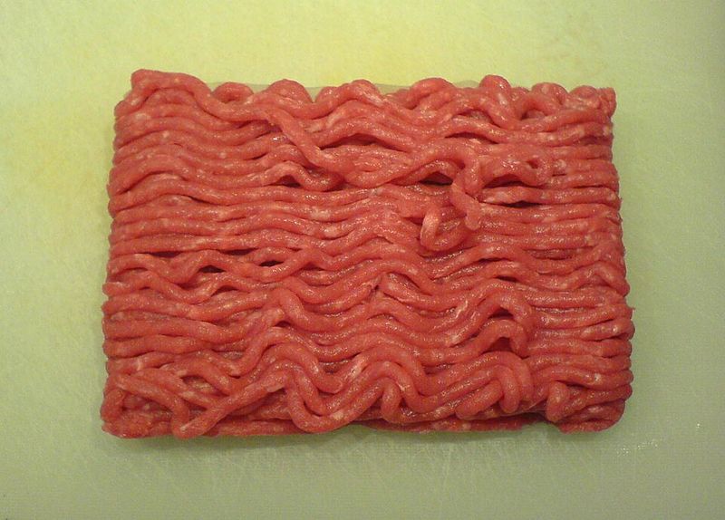 Rare or Undercooked Ground Beef