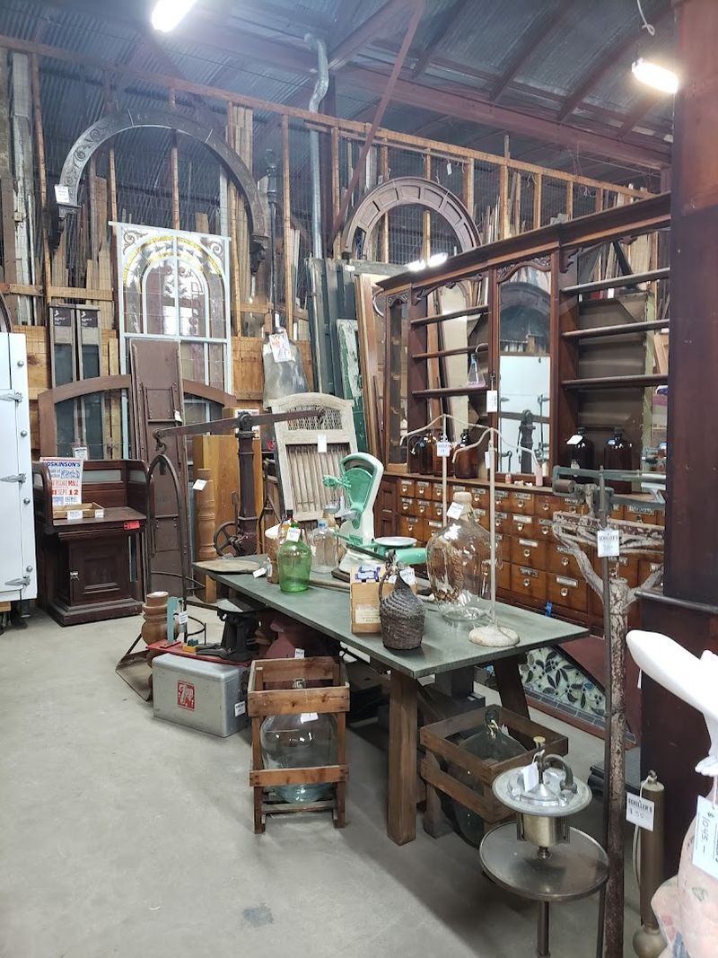 Architectural Pieces from Tampa's Historic Buildings