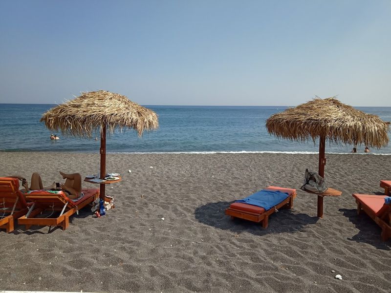 Perissa Beach (Santorini, Greece)