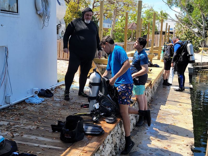 Scuba Certification and Training at the Lagoon