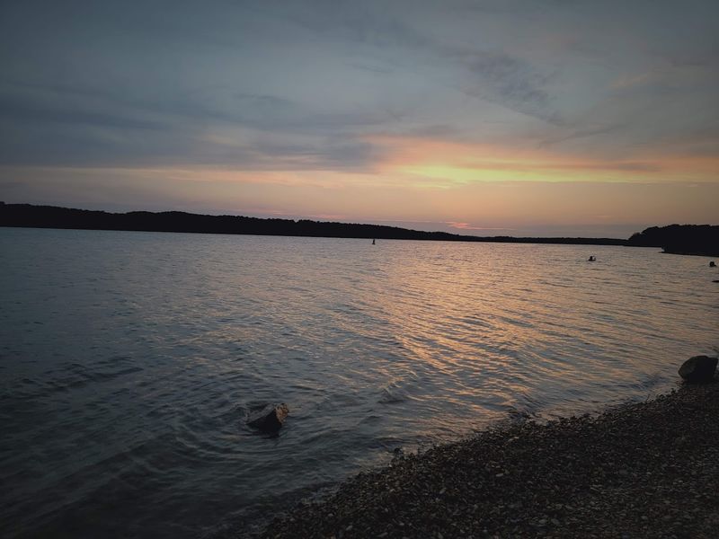 Lake of the Arbuckles: Sunset Perfection