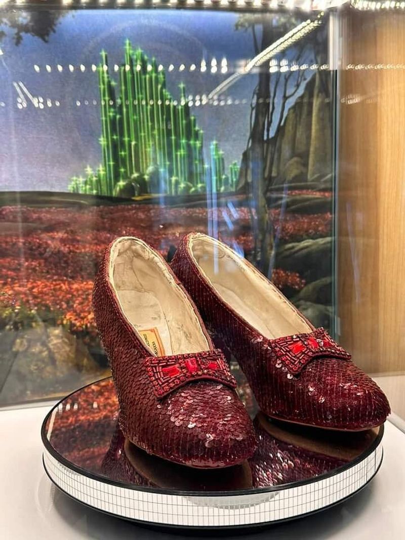 The Ruby Slippers From the Great Movie Ride