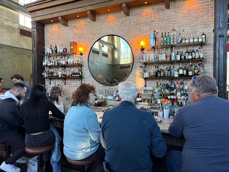 The Atmosphere Inside the Restored Ice House