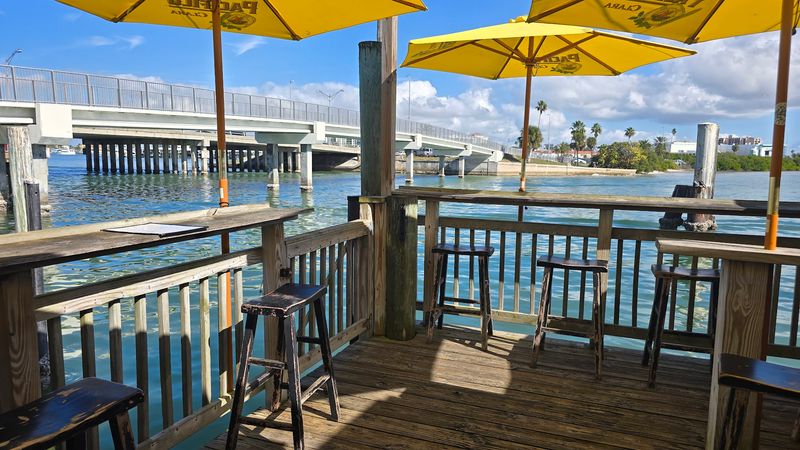 The Outdoor Dockside Seating Experience