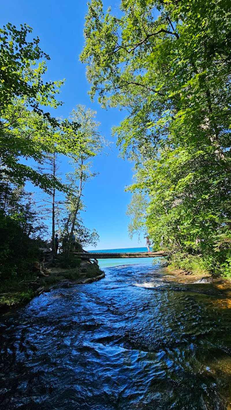 Chapel Beach and the River Mouth