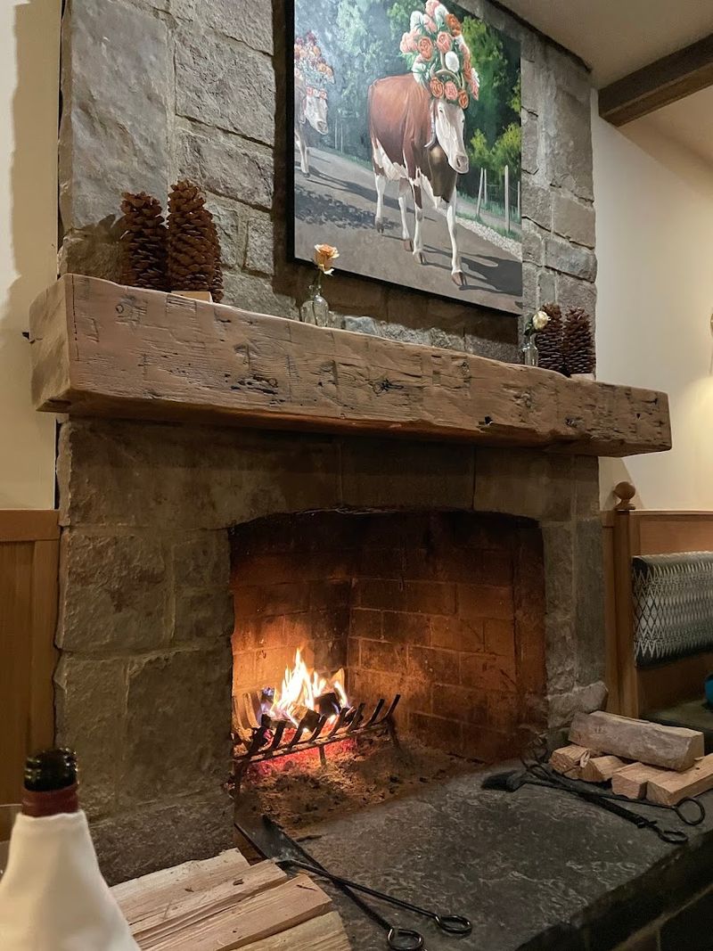 The Fireplace Table and Why You Should Book It Early