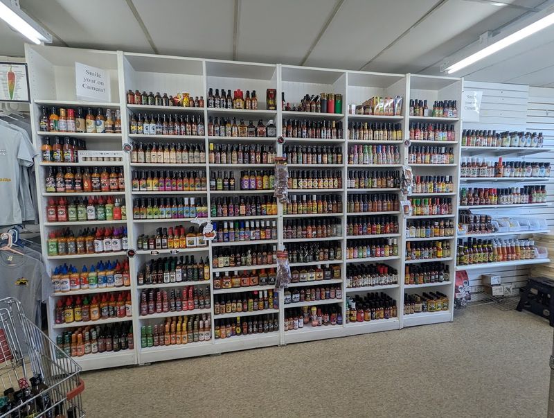 Pickled Everything and the Wall of Hot Sauce