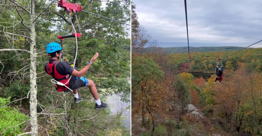 Soar Above a Mountain Lake at This Thrilling New Jersey Attraction