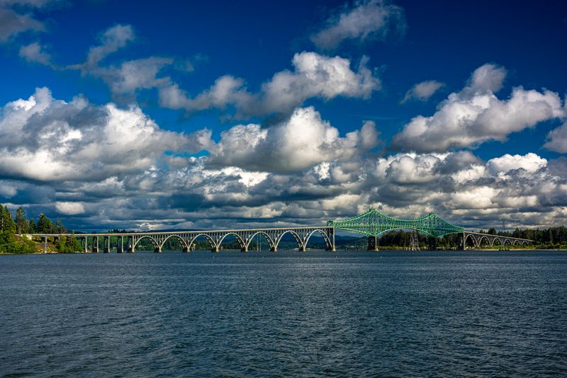 Conde B. McCullough Memorial Bridge - North Bend / Coos Bay