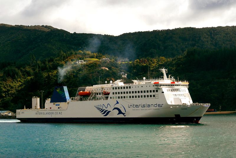 Interislander, Wellington to Picton, New Zealand