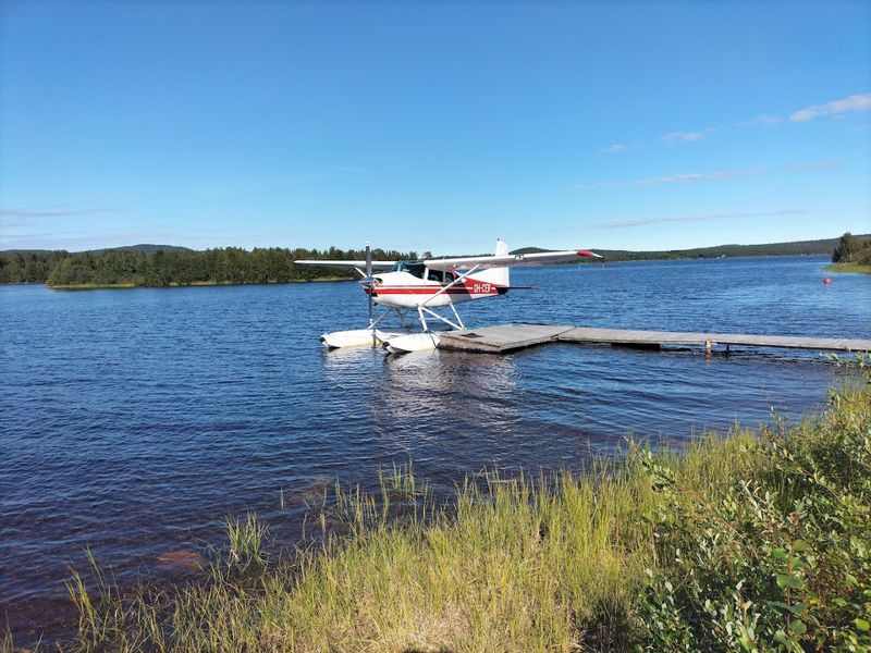 Inari and Lake Inari, Finnish Lapland