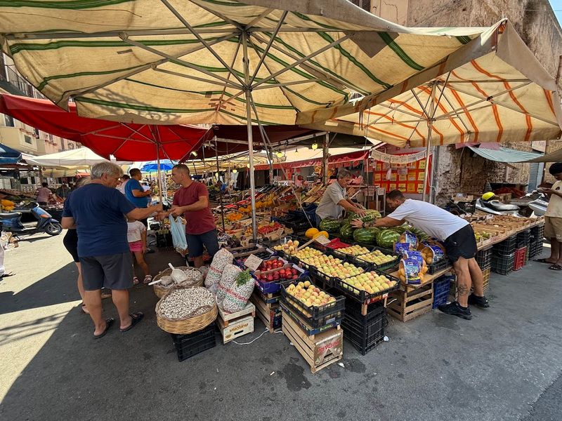 Palermo for the Raw Street-Market Atmosphere of Ballaro