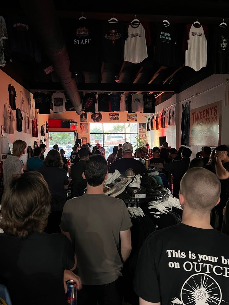 Live Music in a Vintage Clothing Store