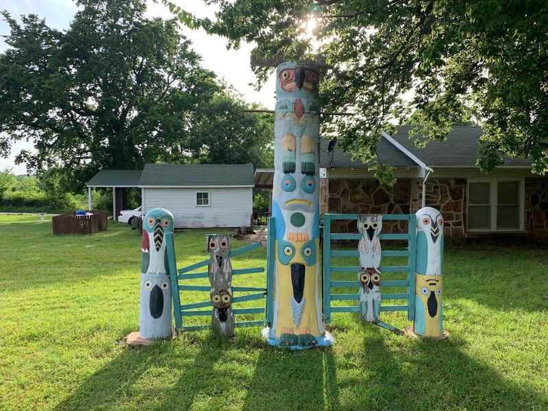 A Park Full of Smaller Totem Poles