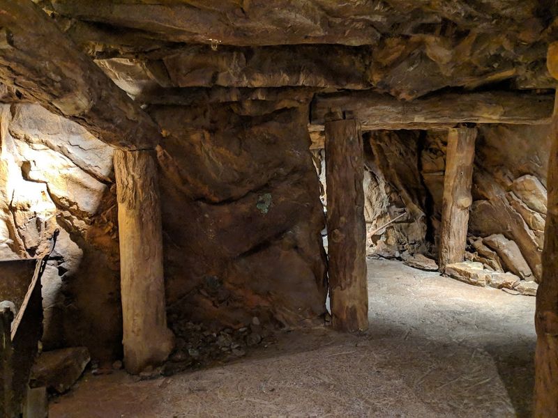 Going Underground in the Copper Mine Replica