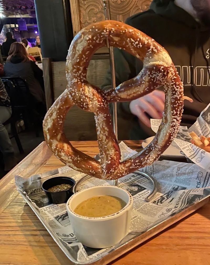 The Giant Beer Cheese Pretzel Worth Ordering