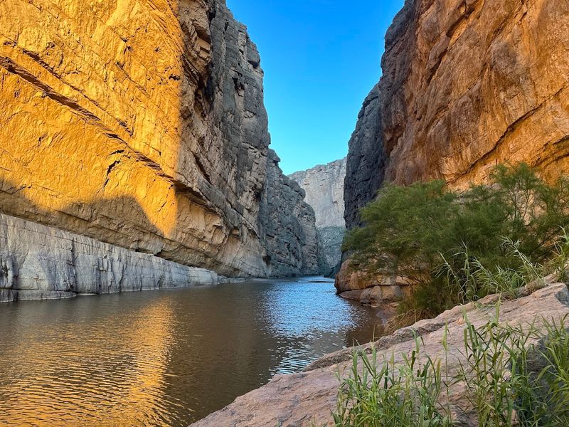 Santa Elena Canyon and the Rio Grande
