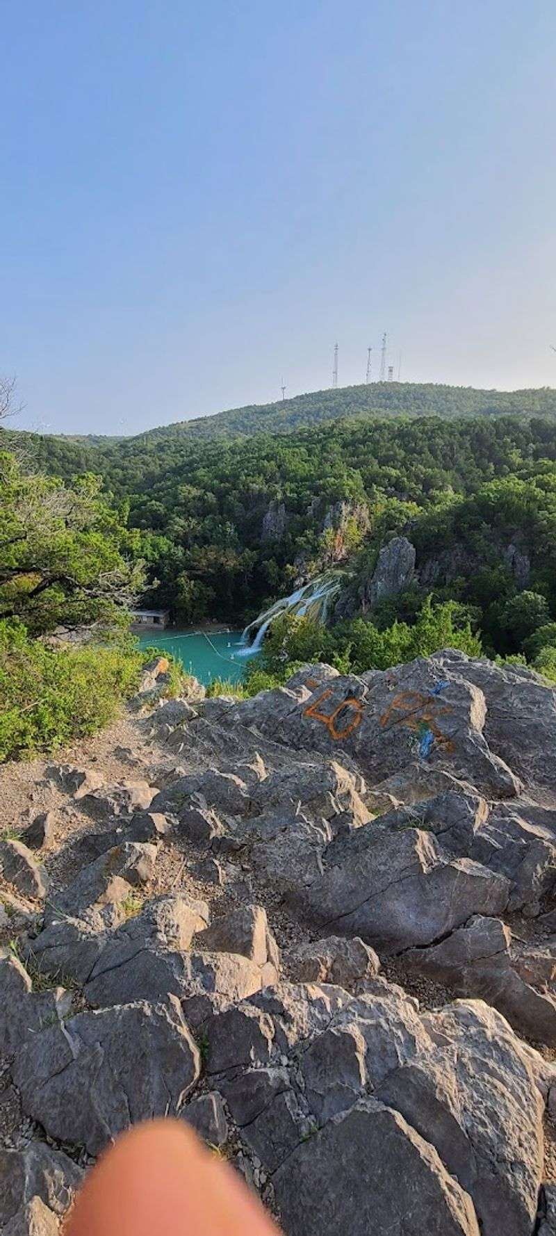 Turner Falls and the Natural Setting Around the Castle