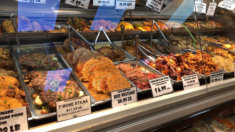 Hot Food Section That Changes Every Single Day