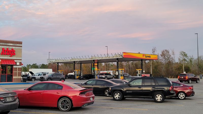 Attached to Love's Travel Stop for Maximum Convenience