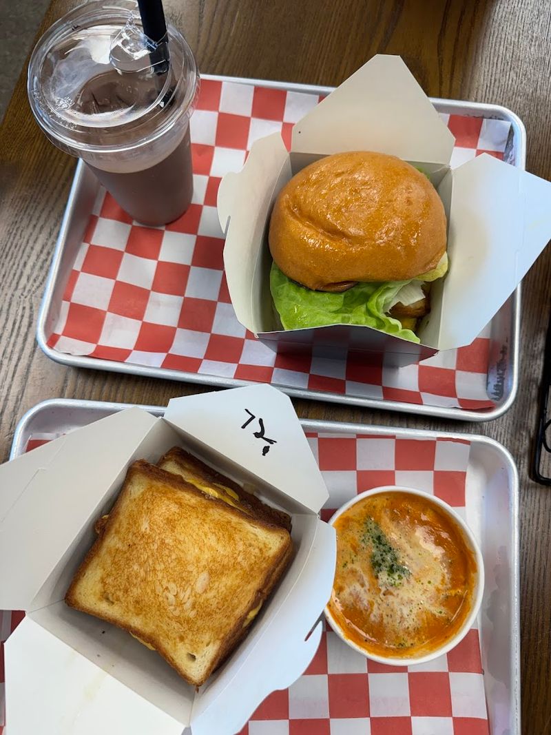 The Meltdown: A Burger and Grilled Cheese in One