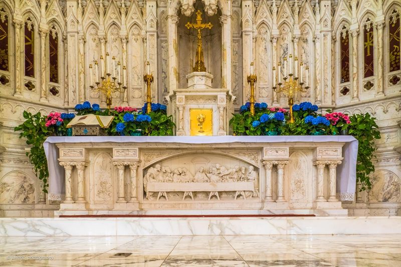 The Marble Altar That Catches Every Eye
