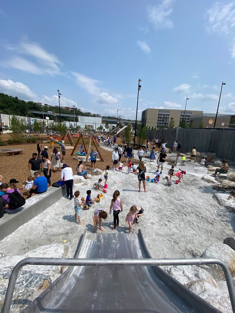 How the Park Is Laid Out Across Two Levels