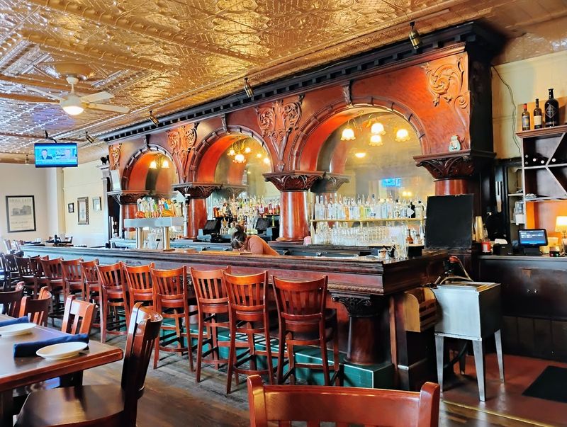 That 32-Foot Mahogany Bar Will Stop You in Your Tracks