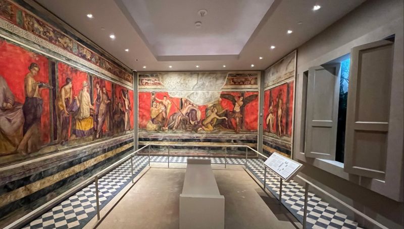 The Villa of the Mysteries: A Room Straight Out of Pompeii