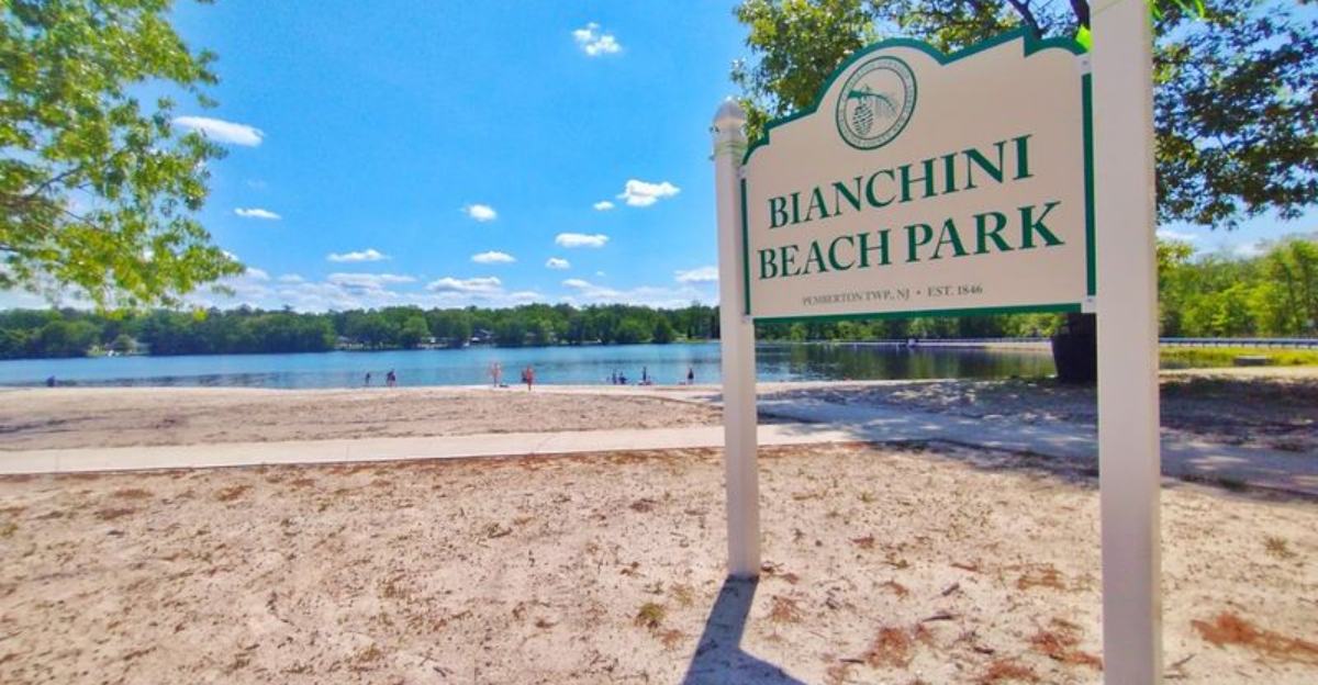 The Inland Beach In New Jersey That Feels Like A Secret Coastal Getaway