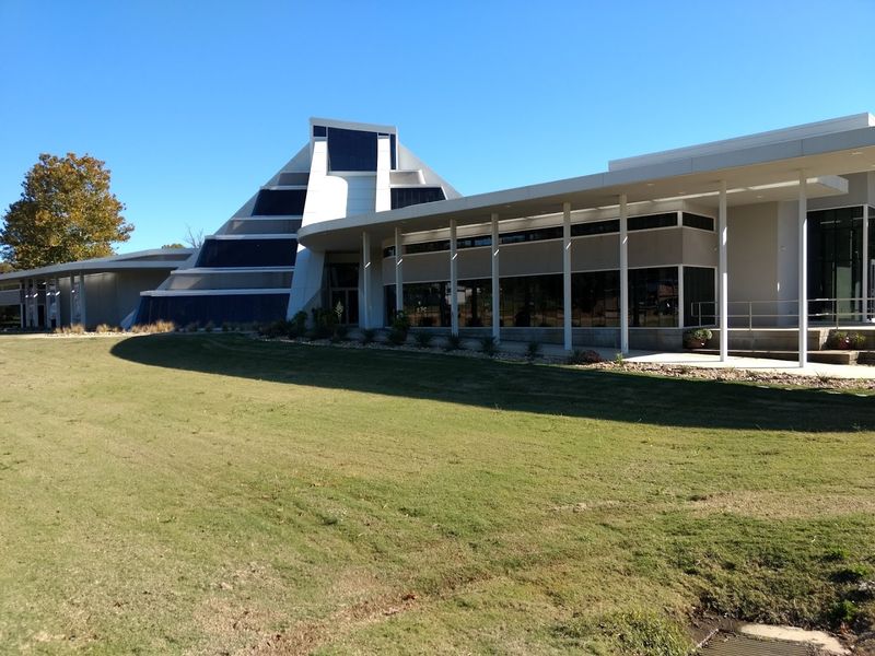 The Outdoor Space Behind the Building