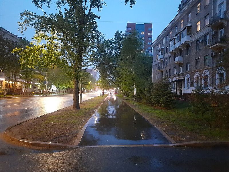 The Street That Looks Better in the Rain