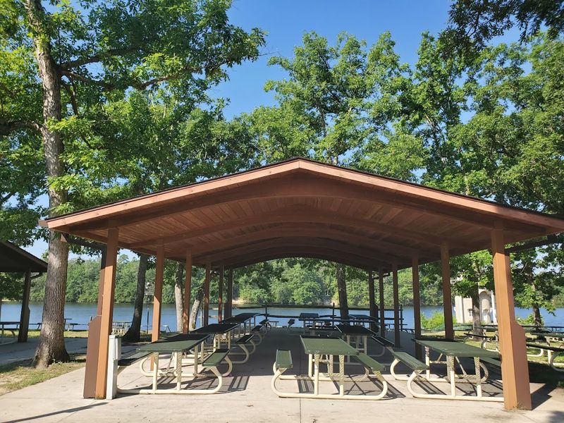 Covered Picnic Tables and Spots to Actually Sit Down
