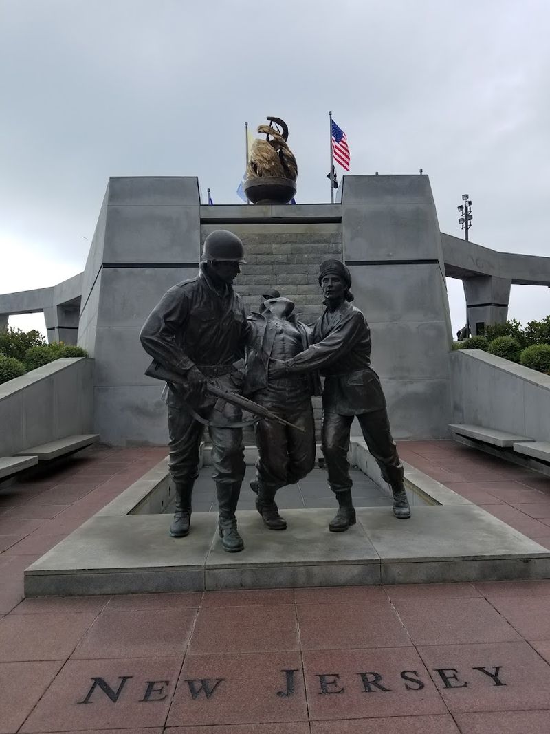 The Nurse, the Soldier, and the Wounded: A Scene Frozen in Bronze