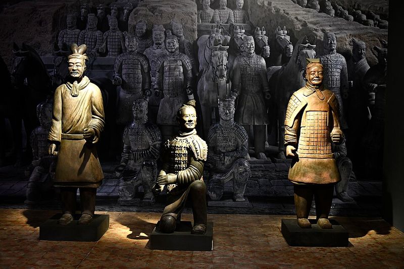 The Qin Dynasty Burned Books of China