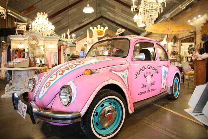 Visiting During Round Top Antique Week