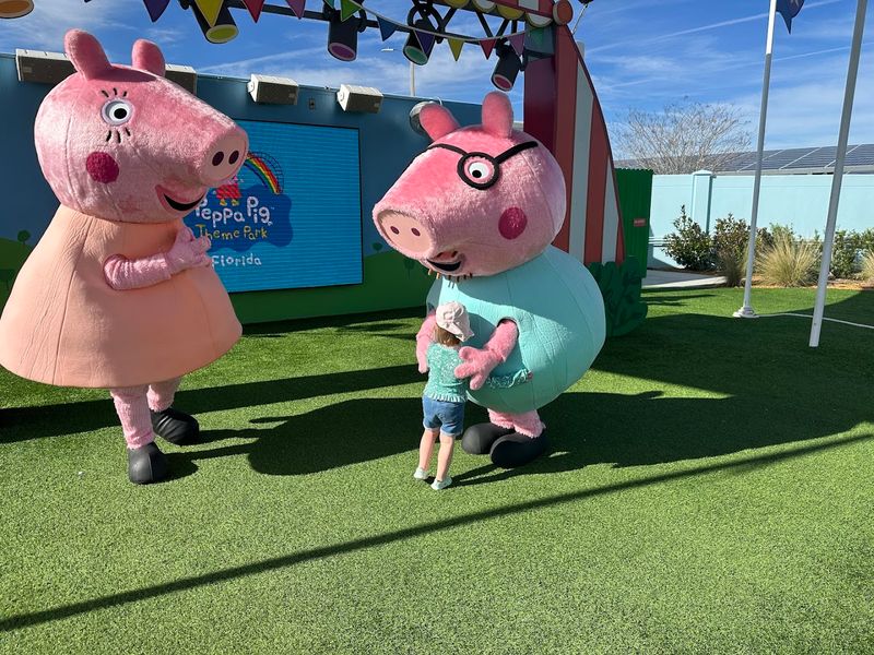 Meeting Peppa and the Gang in Person