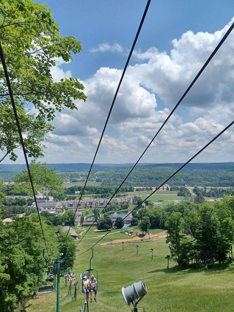 The Chairlift Ride That Sets the Mood