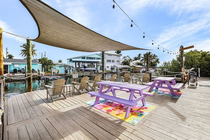 The Waterfront Deck: Where Most of the Magic Happens