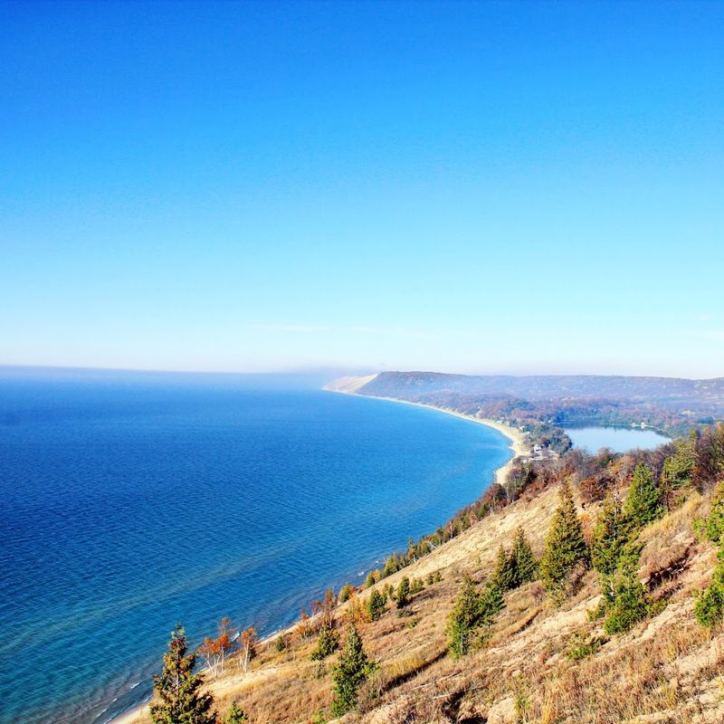 The Overlook: Standing at 450 Feet Above Lake Michigan