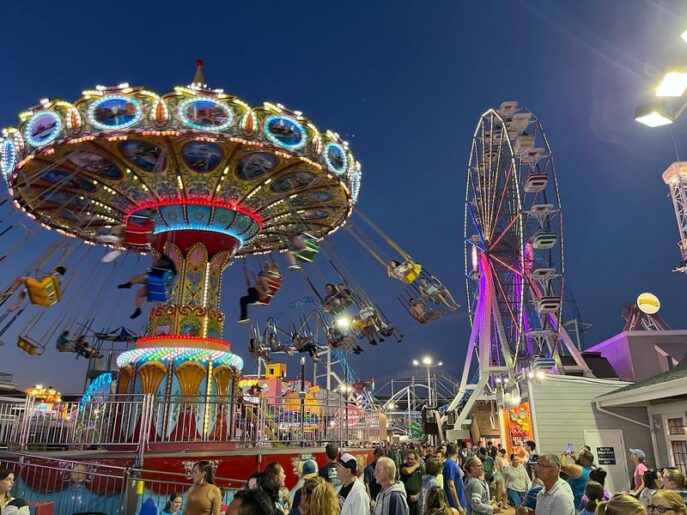 This Family Beach Town Has a Two-Mile Boardwalk Full of Rides, Pizza ...