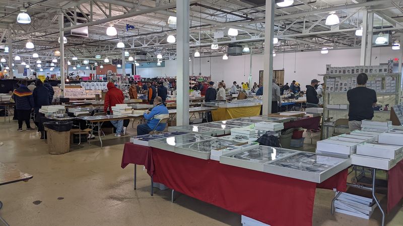 Trading Cards and the Booth in the Back