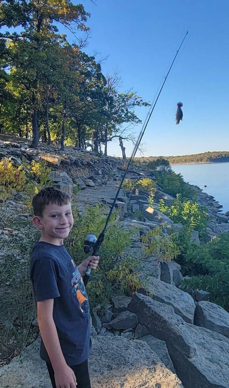 Fishing at Redbud Bay and What the Water Offers