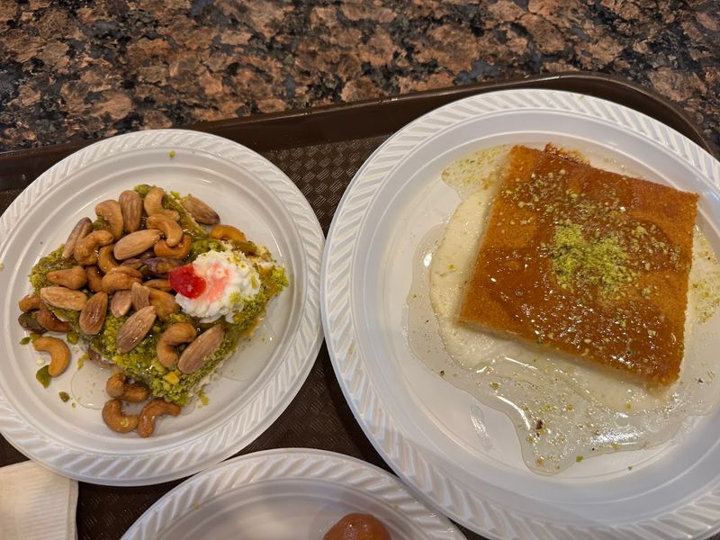 Kanafeh, katayef, and the creamier side of the menu