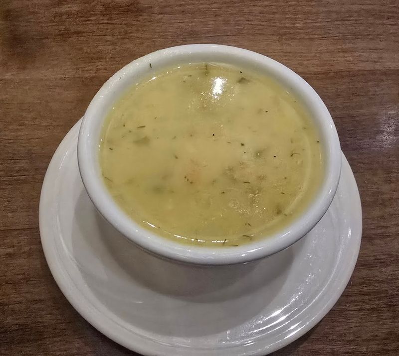 Soup comes first and sets the tone