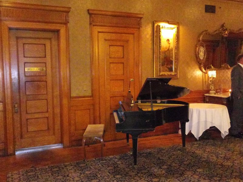 Music, chatter, and room tone