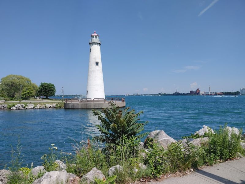 That lighthouse is small, charming, and impossible to ignore